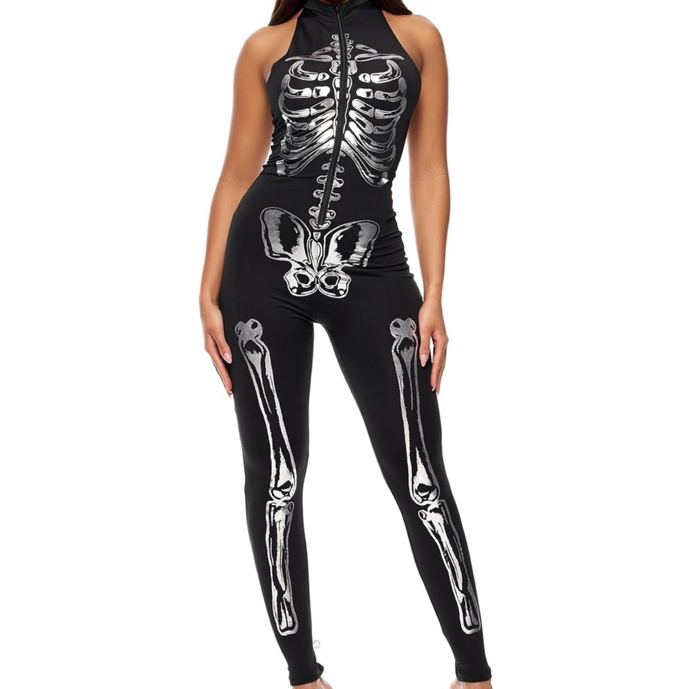 Sexy Skeleton Costume – Size S/M